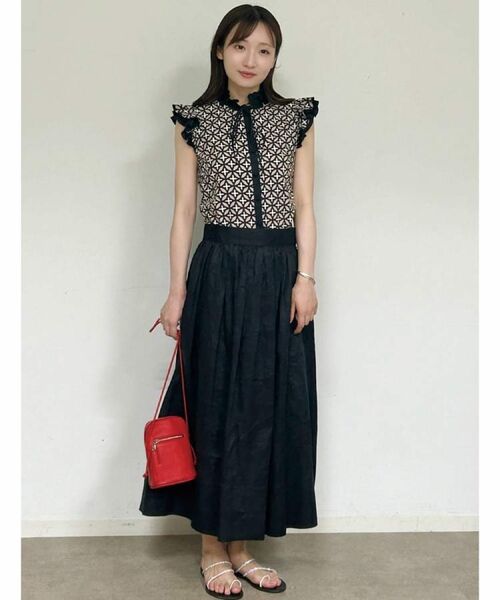 DRESSTERIOR / ドレステリア シャツ・ブラウス | 【大人百花春号掲載 モデル美香さん着用】オーバーラップウィングスリーブブラウス | 詳細22