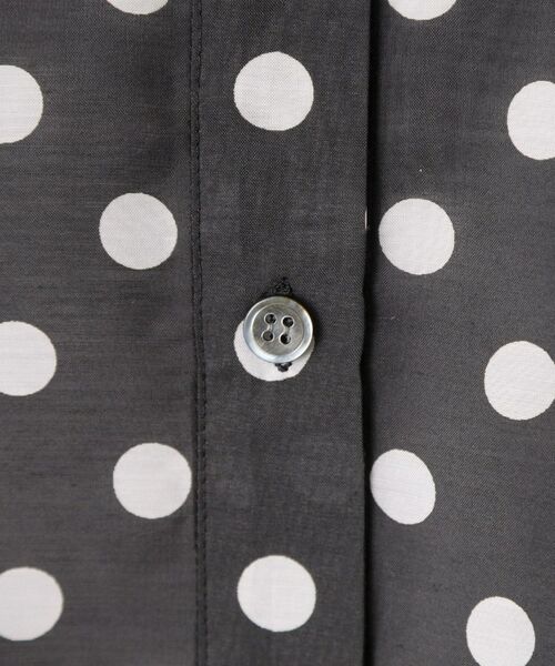 DRESSTERIOR / ドレステリア シャツ・ブラウス | 【洗える/シアー】スタンドフリルドットボリュームスリーブ | 詳細9
