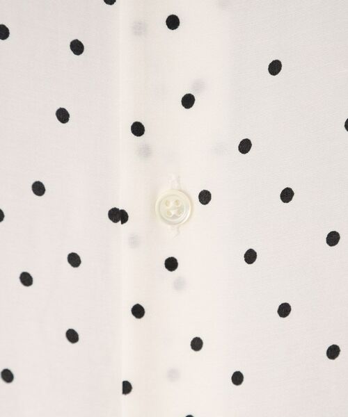 DRESSTERIOR / ドレステリア シャツ・ブラウス | 【洗える/日本製】ドットPTボリュームスリーブブラウス | 詳細15