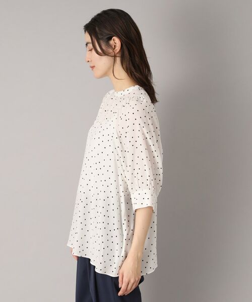DRESSTERIOR / ドレステリア シャツ・ブラウス | 【洗える/日本製】ドットPTボリュームスリーブブラウス | 詳細19