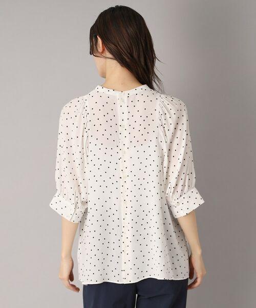 DRESSTERIOR / ドレステリア シャツ・ブラウス | 【洗える/日本製】ドットPTボリュームスリーブブラウス | 詳細20
