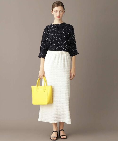 DRESSTERIOR / ドレステリア シャツ・ブラウス | 【洗える/日本製】ドットPTボリュームスリーブブラウス | 詳細4