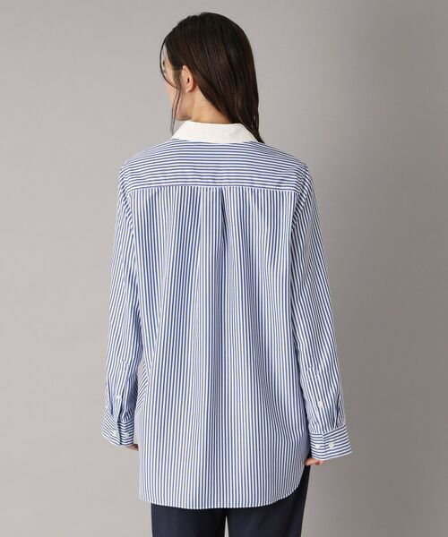 DRESSTERIOR / ドレステリア シャツ・ブラウス | 【洗える/ストライプ柄】オーバーシルエットクレリックシャツ | 詳細19