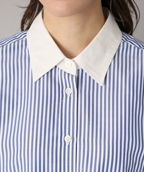 DRESSTERIOR / ドレステリア シャツ・ブラウス | 【洗える/ストライプ柄】オーバーシルエットクレリックシャツ | 詳細20