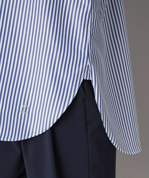 DRESSTERIOR / ドレステリア シャツ・ブラウス | 【洗える/ストライプ柄】オーバーシルエットクレリックシャツ | 詳細22