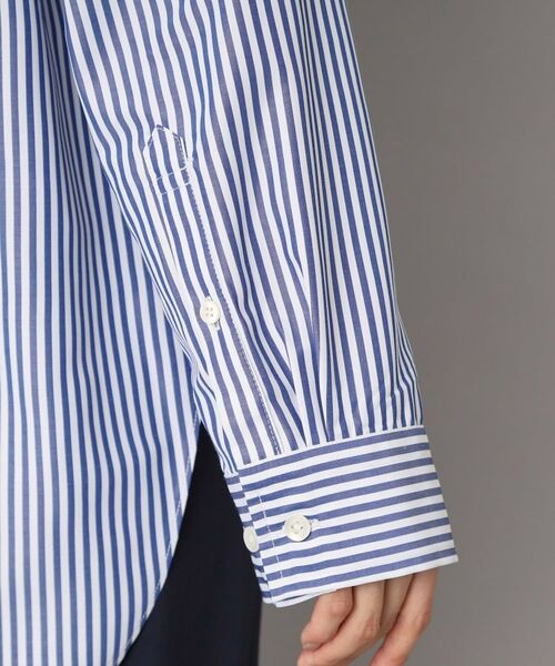 DRESSTERIOR / ドレステリア シャツ・ブラウス | 【洗える/ストライプ柄】オーバーシルエットクレリックシャツ | 詳細23