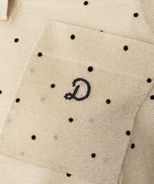 DRESSTERIOR / ドレステリア ポロシャツ | 【大人百花春号掲載 モデル美香さん着用】ドットシアーポロニット | 詳細17