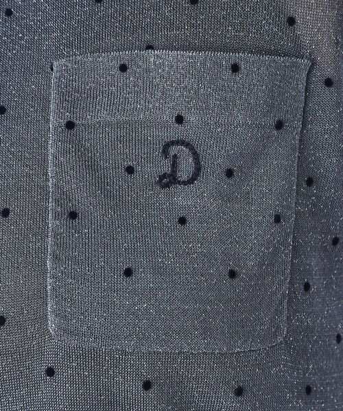 DRESSTERIOR / ドレステリア ポロシャツ | 【大人百花春号掲載 モデル美香さん着用】ドットシアーポロニット | 詳細22