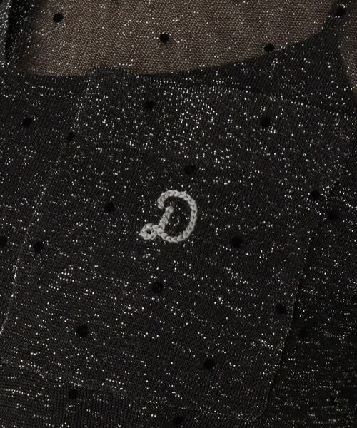 DRESSTERIOR / ドレステリア ポロシャツ | 【大人百花春号掲載 モデル美香さん着用】ドットシアーポロニット | 詳細8