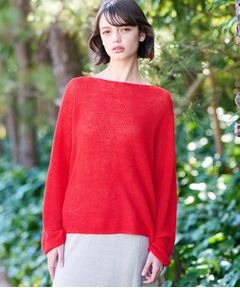 DRESSTERIOR / ドレステリア ニット・セーター | 【洗える/薄手/清涼感】リネンブレンドプルオーバー