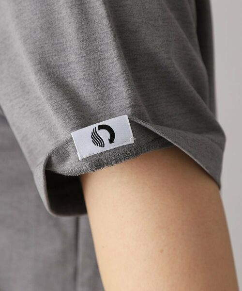 DRESSTERIOR / ドレステリア Tシャツ | 【洗える/バックプリント】再生ポリエステルホエイルプリントTシャツ | 詳細12