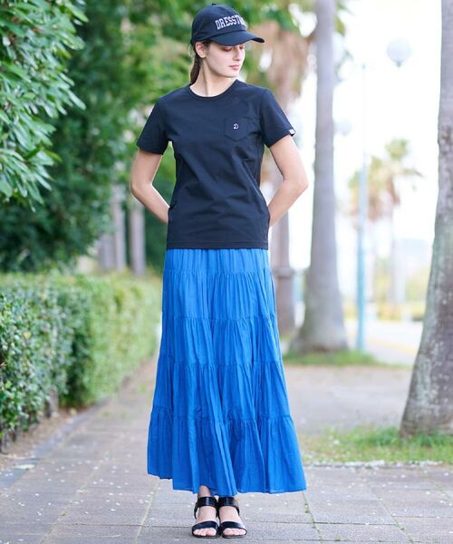 DRESSTERIOR / ドレステリア Tシャツ | 【洗える/バックプリント】再生ポリエステルホエイルプリントTシャツ | 詳細18