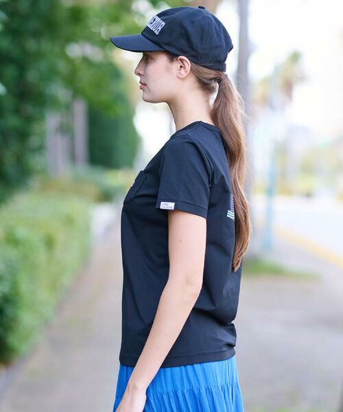 DRESSTERIOR / ドレステリア Tシャツ | 【洗える/バックプリント】再生ポリエステルホエイルプリントTシャツ | 詳細19