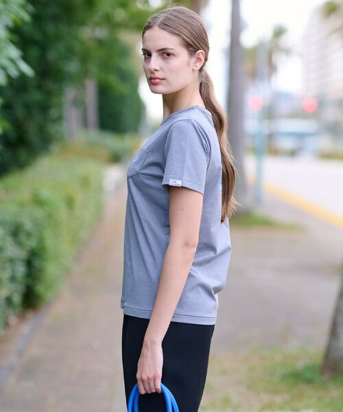 DRESSTERIOR / ドレステリア Tシャツ | 【洗える/バックプリント】再生ポリエステルホエイルプリントTシャツ | 詳細21