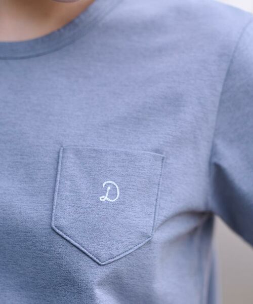 DRESSTERIOR / ドレステリア Tシャツ | 【洗える/バックプリント】再生ポリエステルホエイルプリントTシャツ | 詳細23