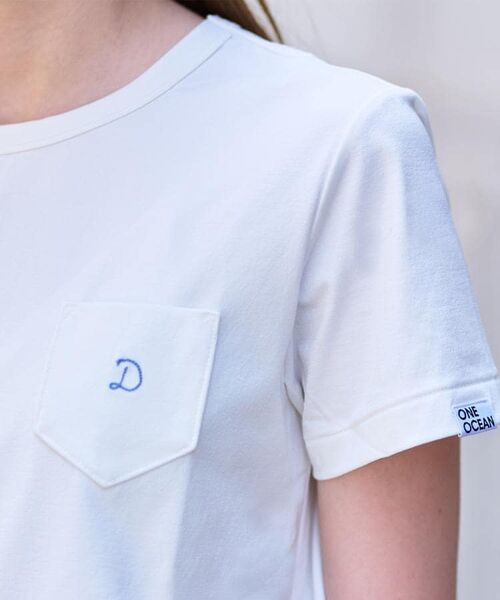 DRESSTERIOR / ドレステリア Tシャツ | 【洗える/バックプリント】再生ポリエステルホエイルプリントTシャツ | 詳細5