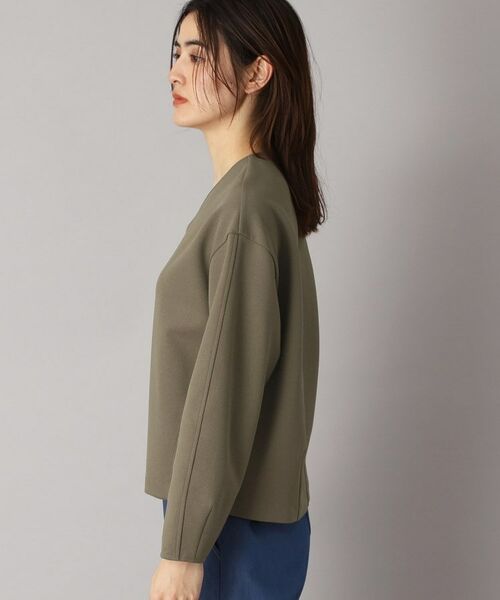 DRESSTERIOR / ドレステリア カットソー | 【洗える/イージーケア】Vネックジョーゼットプルオーバー | 詳細21