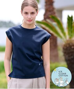 DRESSTERIOR / ドレステリア Tシャツ | 【接触冷感/抗菌防臭/消臭】アイスクリアコットンフレンチ