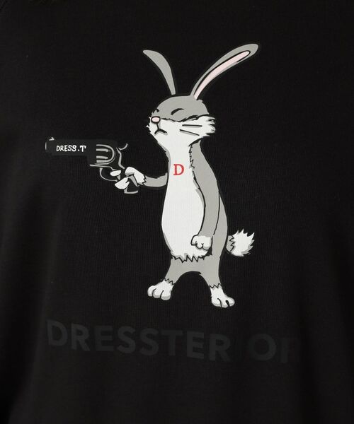 DRESSTERIOR / ドレステリア スウェット | 【今年も登場！/洗える】ピストルラビット裏毛スウェット | 詳細4