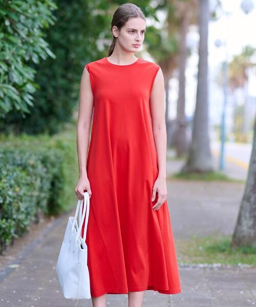 DRESSTERIOR / ドレステリア ロング・マキシ丈ワンピース | 【ポケットあり/接触冷感/抗菌防臭/消臭】アイスクリアコットンワンピース | 詳細22