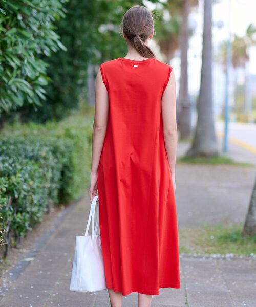 DRESSTERIOR / ドレステリア ロング・マキシ丈ワンピース | 【ポケットあり/接触冷感/抗菌防臭/消臭】アイスクリアコットンワンピース | 詳細23