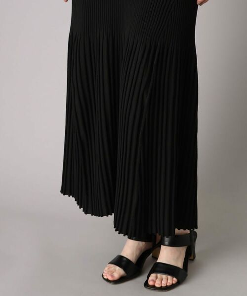 DRESSTERIOR / ドレステリア ロング・マキシ丈ワンピース | 【洗える】リブニットフレアドレス | 詳細12