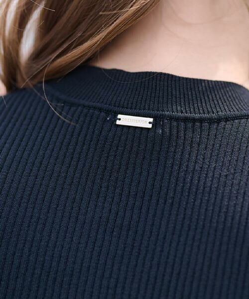 DRESSTERIOR / ドレステリア ロング・マキシ丈ワンピース | 【洗える】リブニットフレアドレス | 詳細7