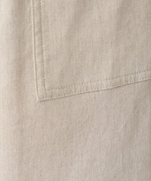 DRESSTERIOR / ドレステリア ショート・ハーフ・半端丈パンツ | 【接触冷感/洗える/ウエストゴム】ウォッシャブルリネンイージーワイドパンツ | 詳細25