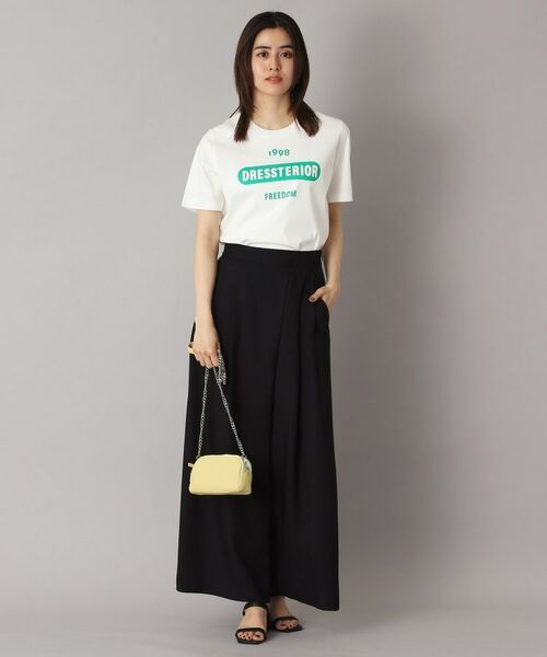 DRESSTERIOR / ドレステリア パンツ | 【洗える/後ろウエストゴム】アシンメトリーウォッシャブルタックフレアパンツ | 詳細19