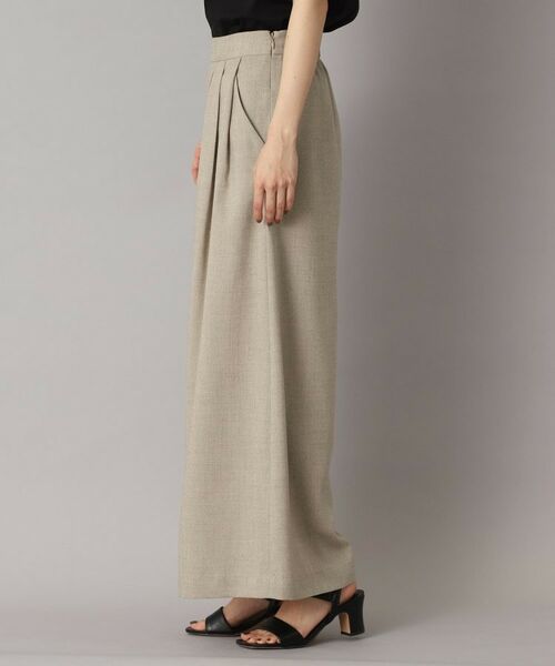 DRESSTERIOR / ドレステリア パンツ | 【洗える/後ろウエストゴム】アシンメトリーウォッシャブルタックフレアパンツ | 詳細22