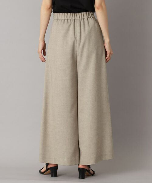 DRESSTERIOR / ドレステリア パンツ | 【洗える/後ろウエストゴム】アシンメトリーウォッシャブルタックフレアパンツ | 詳細23