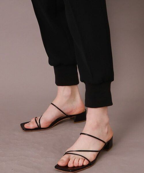 DRESSTERIOR / ドレステリア ショート・ハーフ・半端丈パンツ | 【洗える／防花粉／撥水】ダブルクロスジョグパンツ | 詳細13