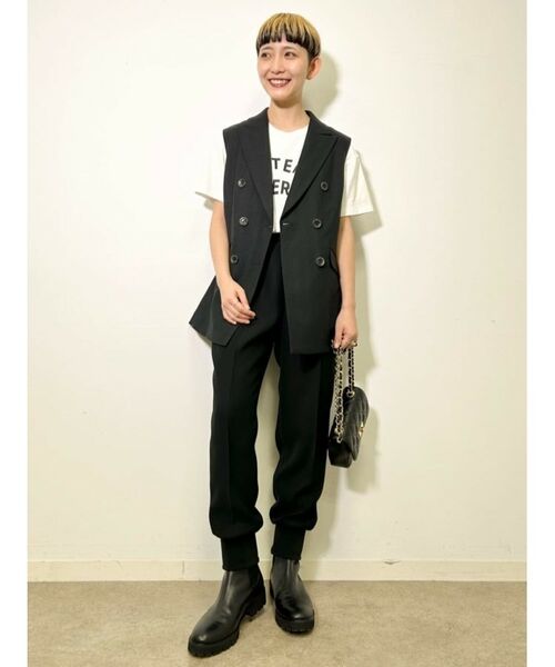 DRESSTERIOR / ドレステリア ショート・ハーフ・半端丈パンツ | 【洗える／防花粉／撥水】ダブルクロスジョグパンツ | 詳細27