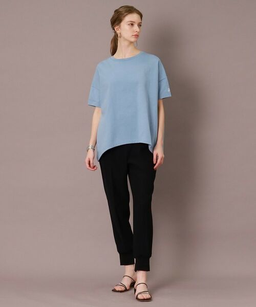 DRESSTERIOR / ドレステリア ショート・ハーフ・半端丈パンツ | 【洗える／防花粉／撥水】ダブルクロスジョグパンツ | 詳細3