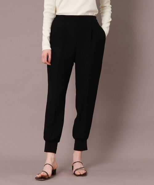 DRESSTERIOR / ドレステリア ショート・ハーフ・半端丈パンツ | 【洗える／防花粉／撥水】ダブルクロスジョグパンツ | 詳細6