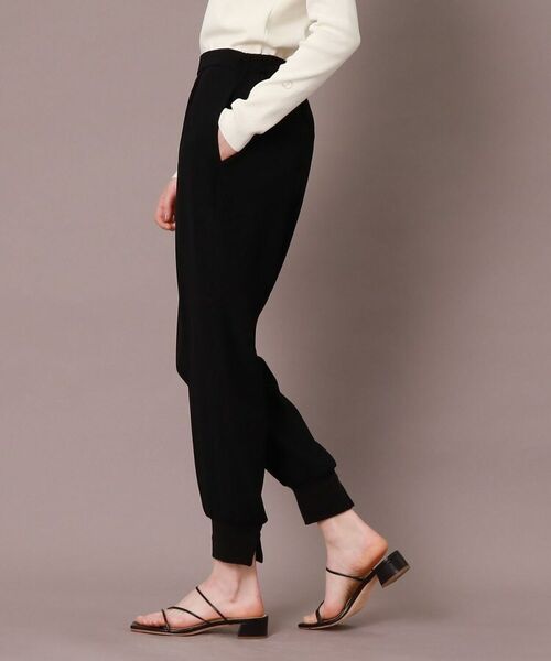 DRESSTERIOR / ドレステリア ショート・ハーフ・半端丈パンツ | 【洗える／防花粉／撥水】ダブルクロスジョグパンツ | 詳細9