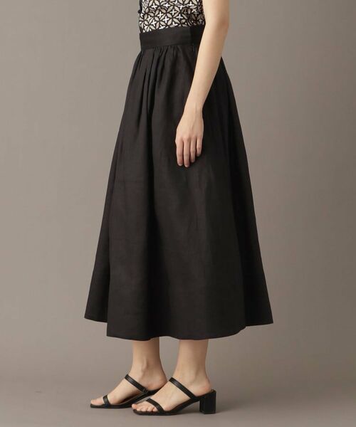 DRESSTERIOR / ドレステリア ロング・マキシ丈スカート | 【洗える／ふんわり軽やか】フレンチリネンタックギャザースカート | 詳細28