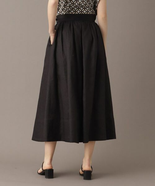 DRESSTERIOR / ドレステリア ロング・マキシ丈スカート | 【洗える／ふんわり軽やか】フレンチリネンタックギャザースカート | 詳細29
