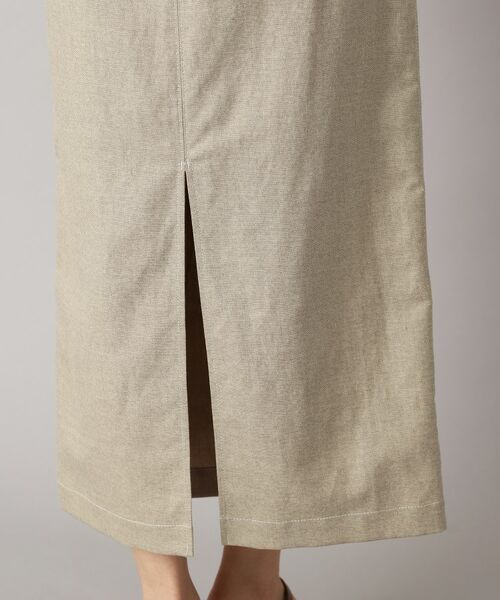 DRESSTERIOR / ドレステリア ロング・マキシ丈スカート | 【洗える/後ろウエストゴム】リネンブレンドタイトスカート | 詳細18