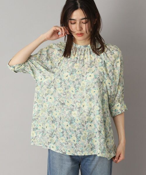 DRESSTERIOR / ドレステリア シャツ・ブラウス | 【着映え／花柄】フラワープリントボリュームスリーブブラウス | 詳細11