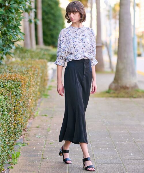 DRESSTERIOR / ドレステリア シャツ・ブラウス | 【着映え／花柄】フラワープリントボリュームスリーブブラウス | 詳細16