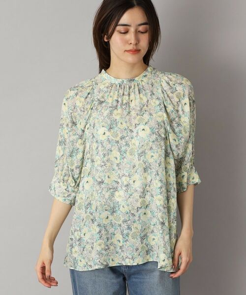 DRESSTERIOR / ドレステリア シャツ・ブラウス | 【着映え／花柄】フラワープリントボリュームスリーブブラウス | 詳細26