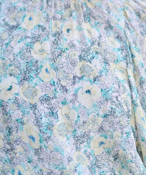 DRESSTERIOR / ドレステリア シャツ・ブラウス | 【着映え／花柄】フラワープリントボリュームスリーブブラウス | 詳細9