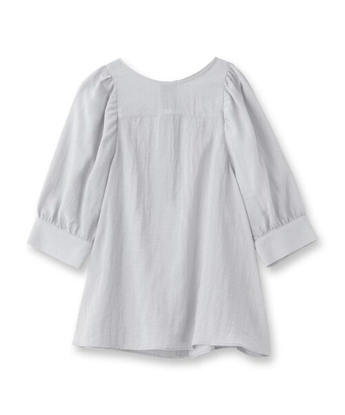 DRESSTERIOR / ドレステリア シャツ・ブラウス | 【洗える/清涼感】ボリュームスリーブバックジップブラウス | 詳細1