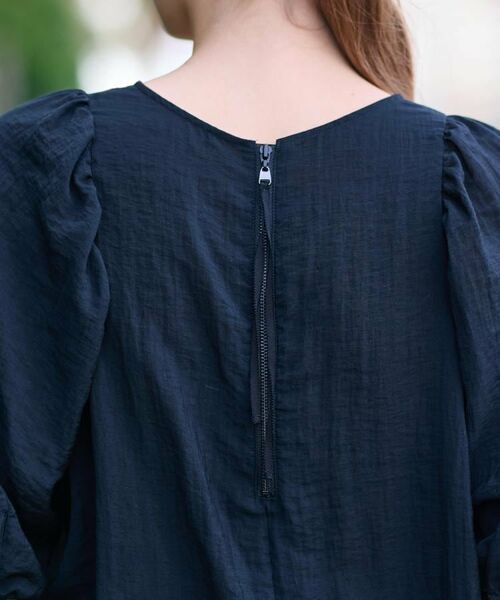 DRESSTERIOR / ドレステリア シャツ・ブラウス | 【洗える/清涼感】ボリュームスリーブバックジップブラウス | 詳細29