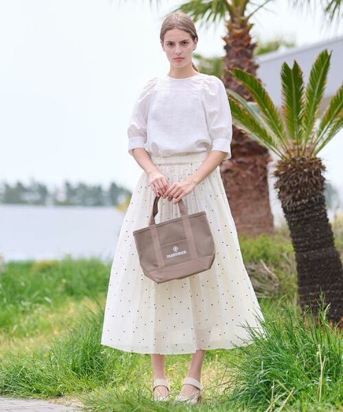 DRESSTERIOR / ドレステリア シャツ・ブラウス | 【洗える/清涼感】ボリュームスリーブバックジップブラウス | 詳細6