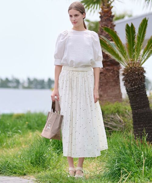 DRESSTERIOR / ドレステリア シャツ・ブラウス | 【洗える/清涼感】ボリュームスリーブバックジップブラウス | 詳細7