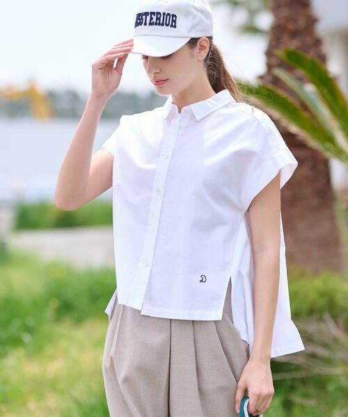 DRESSTERIOR / ドレステリア シャツ・ブラウス | 【日本製/コットン100％】バックフレアオックスシャツ | 詳細2
