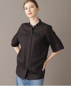 ブラウス シャツ 「洗える/ストライプ柄」オーバーシルエットクレリックシャツ レディース DRESSTERIOR ブラウス シャツ 「洗える/ストライプ柄」オーバー
