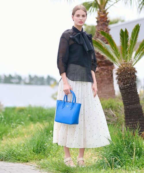 DRESSTERIOR / ドレステリア シャツ・ブラウス | 【2WAY/清涼感】袖ボリュームシア―ボウタイブラウス | 詳細15